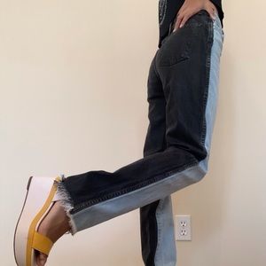Revice two toned jeans